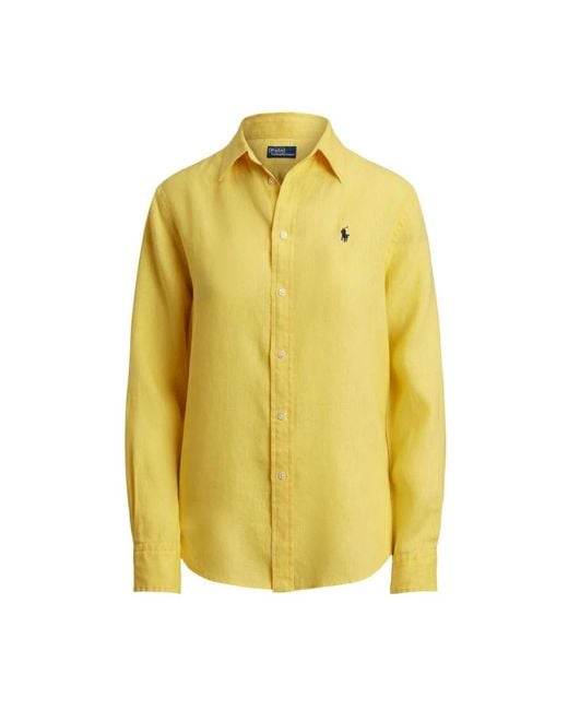Polo Ralph Lauren Yellow Shirts