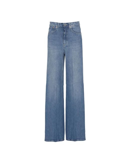 Dondup Blue Wide Jeans