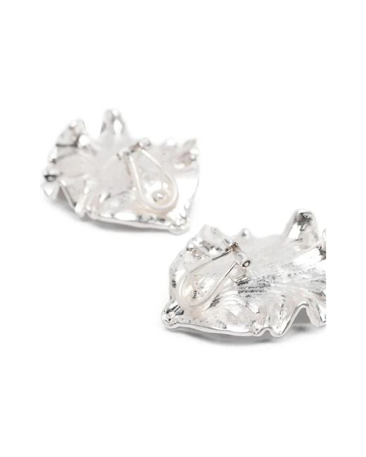 Cult Gaia White Earrings