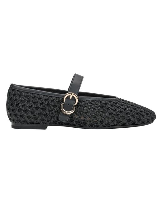 Frau Black Ballerina Shoes