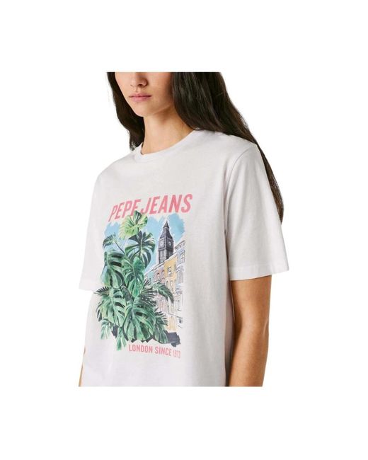 Pepe Jeans Green T-Shirts