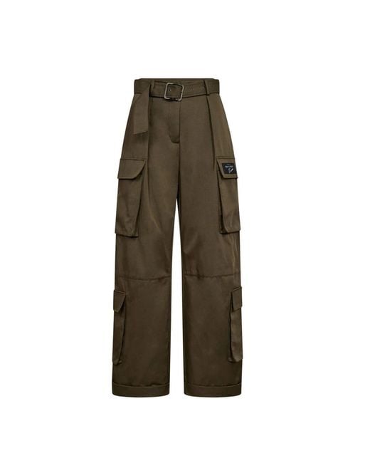 Haute L'Amitié Green Wide Trousers
