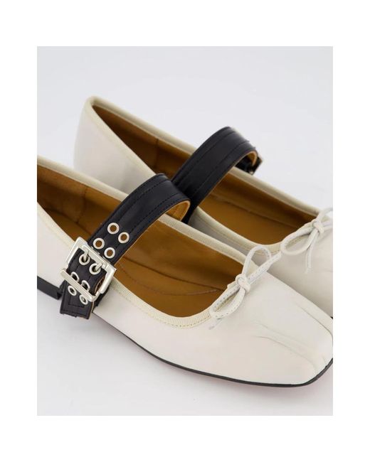 Toral White Loafers