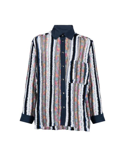 VITELLI Blue Casual Shirts for men