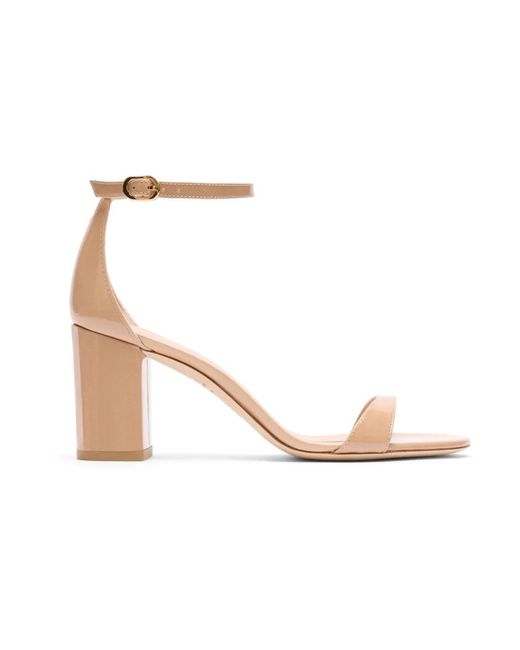Stuart Weitzman White High Heel Sandals