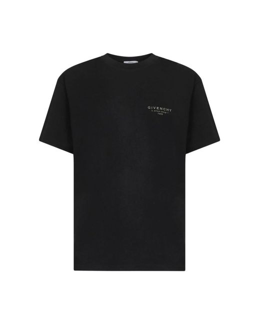 Givenchy Printed Short Sleeve T-Shirt in het Black voor heren