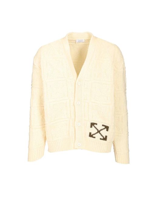 Cardigans Off-White c/o Virgil Abloh de hombre de color Natural