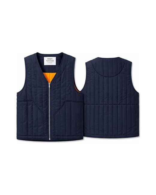 Vests Mads Nørgaard de color Blue