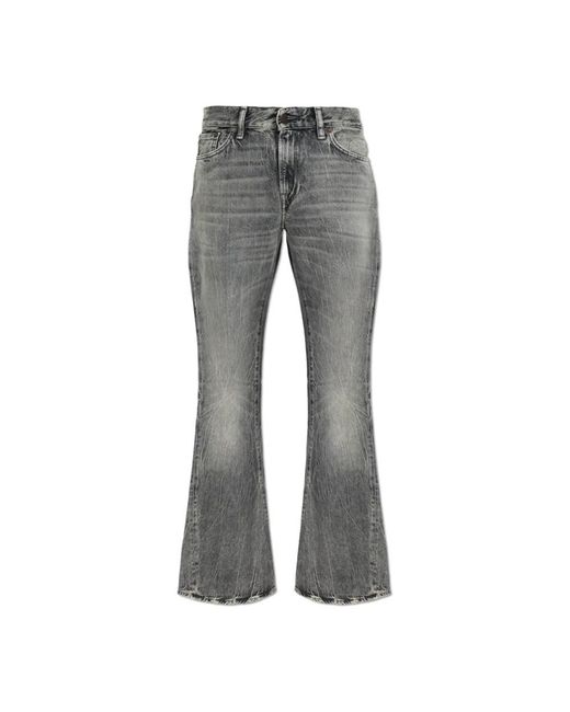 Boot-Cut Jeans Acne en coloris Gray