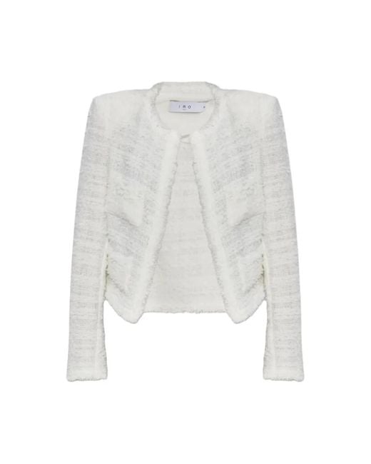 Tweed Jackets IRO en coloris White