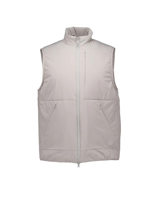 DUNO Gray Waistcoats for men