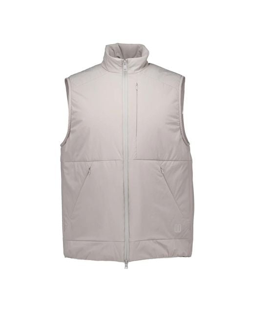 DUNO Gray Waistcoats for men