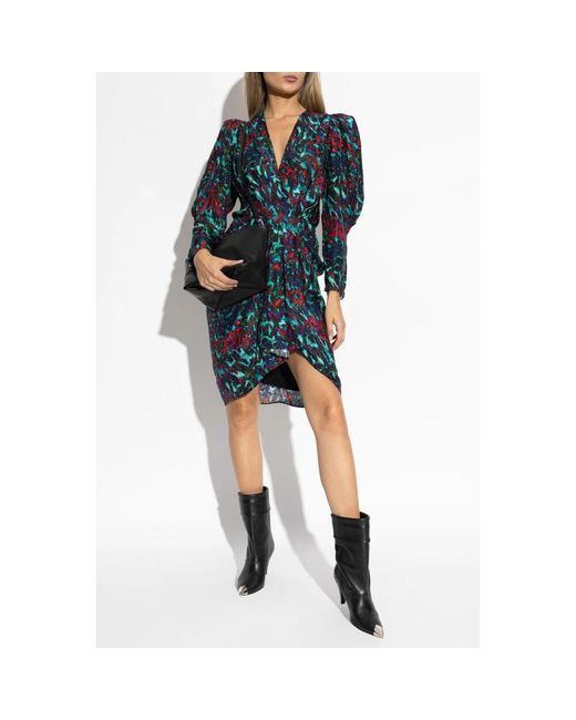 IRO Blue Kleid agathe