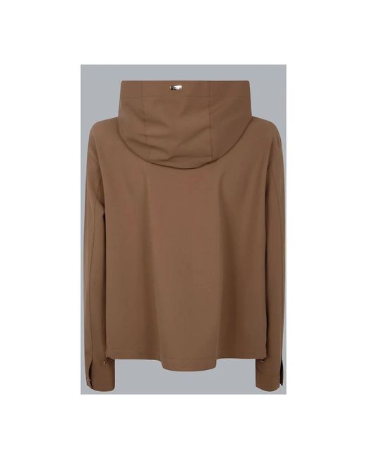 Herno Short Jacket in het Brown
