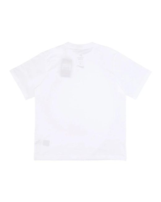 Nike Fitness ,Wit ,Katoen Essentials Lbr Tee T-Shirt in het White