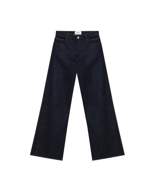 Coperni Blue Wide Jeans