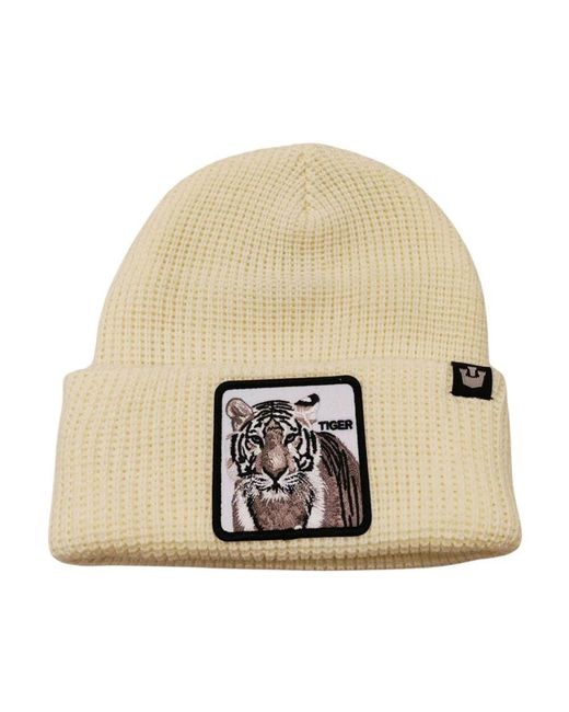 Goorin Bros Natural Tierfarm Beanie Mütze Weiß