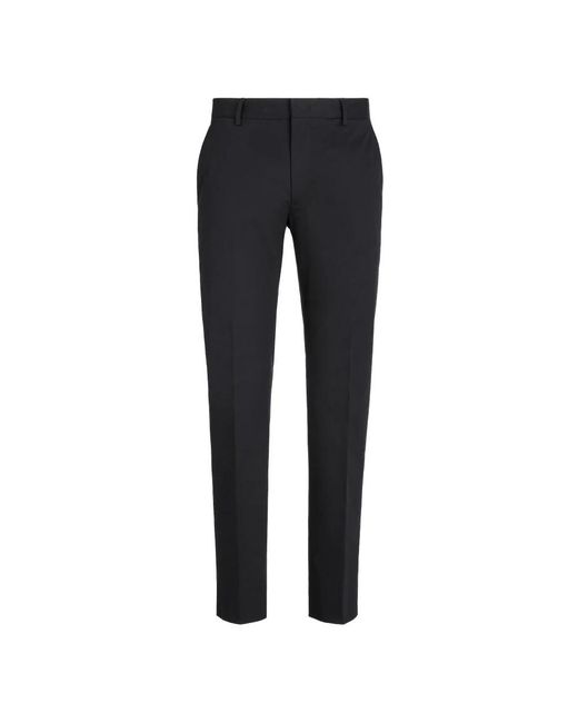 Zegna Blue Suit Trousers for men