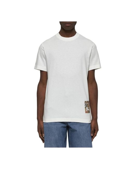 Burberry White T-Shirts for men