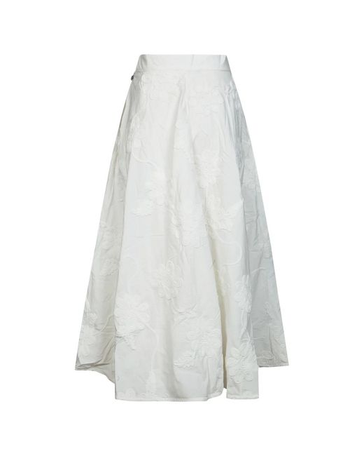 ROTATE BIRGER CHRISTENSEN White Midi Skirts