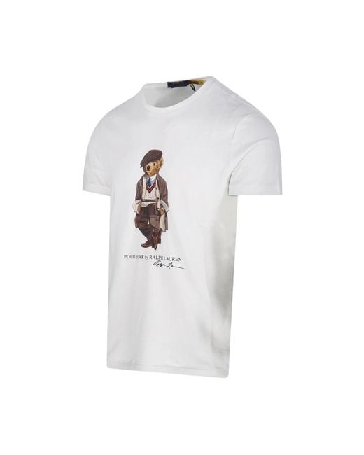 Ralph Lauren T-Shirts in het White voor heren