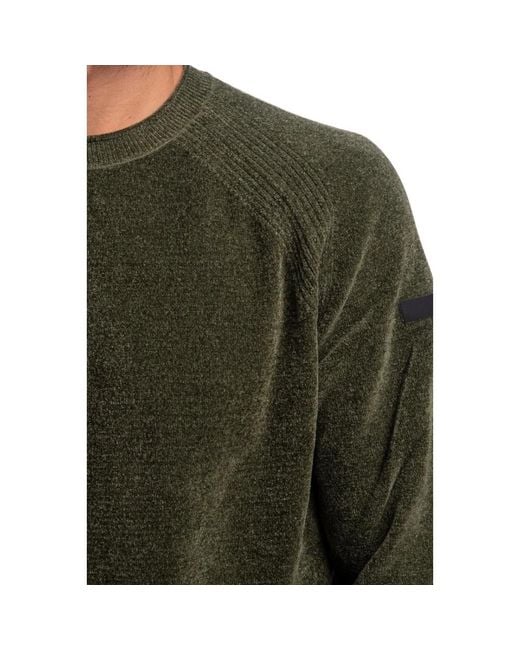 Rrd Green Round-Neck Knitwear for men