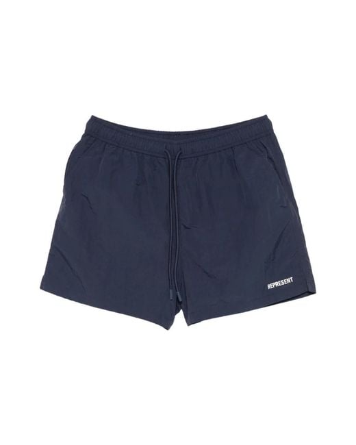 Represent Blue Beachwear for men