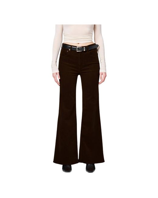 Citizens of Humanity Black Wide Trousers