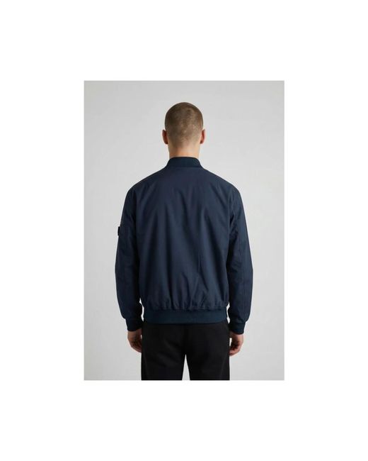Light Jackets Blauer de hombre de color Blue