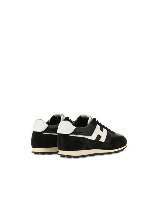 Hogan Black Sporty Sneakers, for men