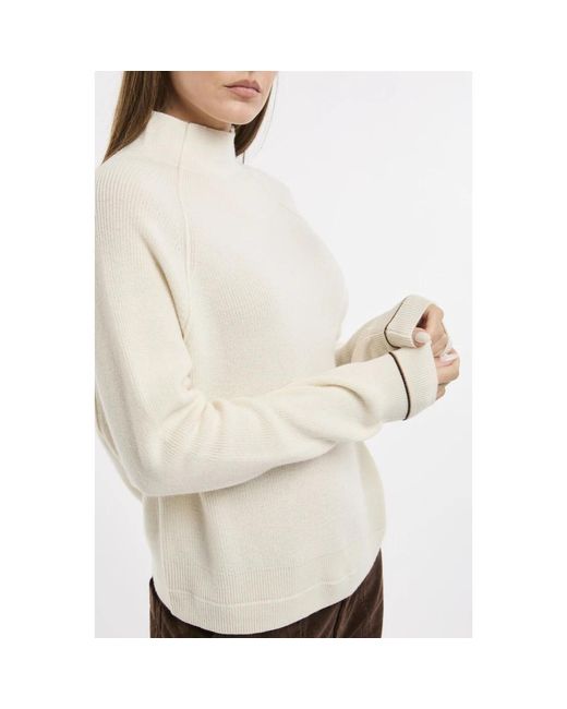 Marella Neroli Turtleneck in het White