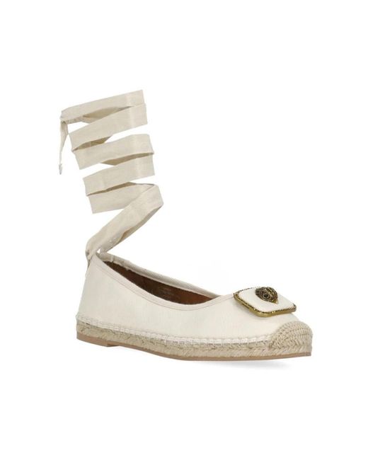 Kurt Geiger Metallic Ballerina Shoes