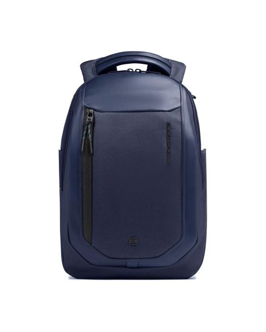 Piquadro Blue Backpacks