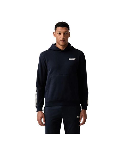EA7 Hooded Sweatshirt in het Black voor heren