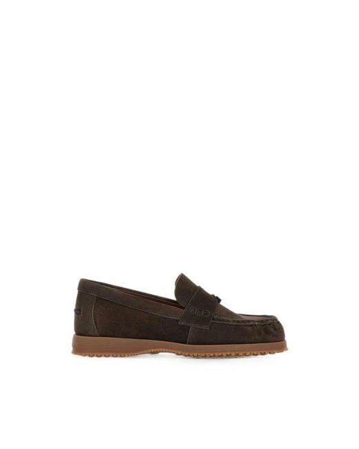 Hogan Brown Loafers
