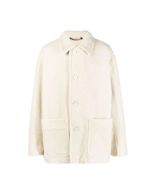 Dries Van Noten Natural Light Jackets for men