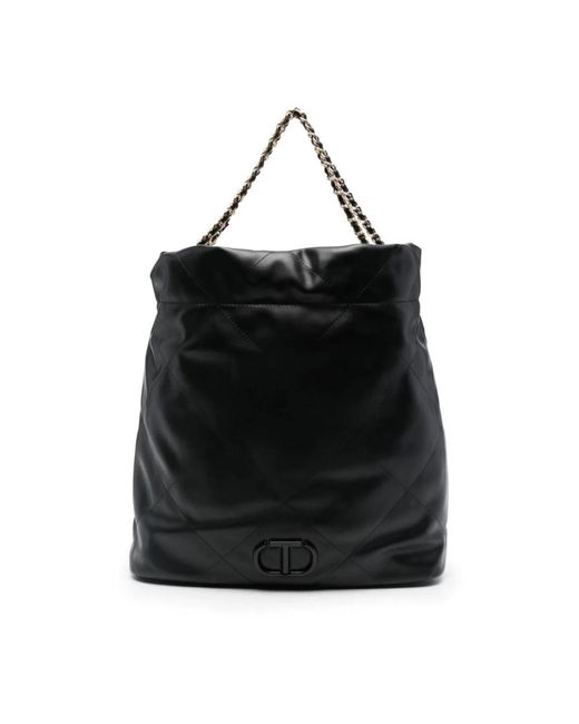 Twin Set Black Shoulder Bags