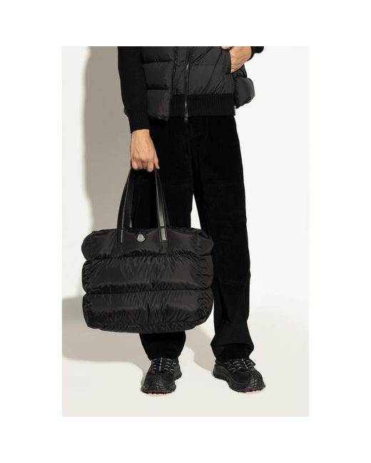 Moncler Black Tote Bags for men