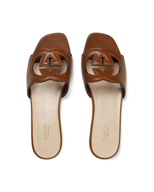 Gucci Brown Sandalen