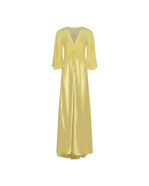Alberta Ferretti Yellow Gowns
