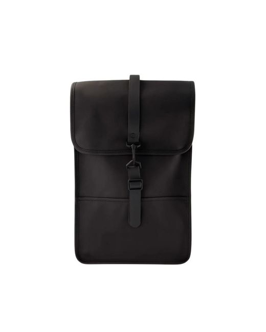 Stiloso mini zaino - sintetico - nero di Rains in Black