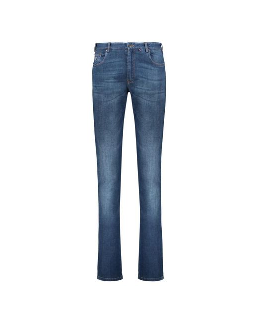 Paul & Shark Blue Slim Fit Jeans for men