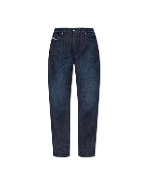 Straight Jeans DIESEL en coloris Blue