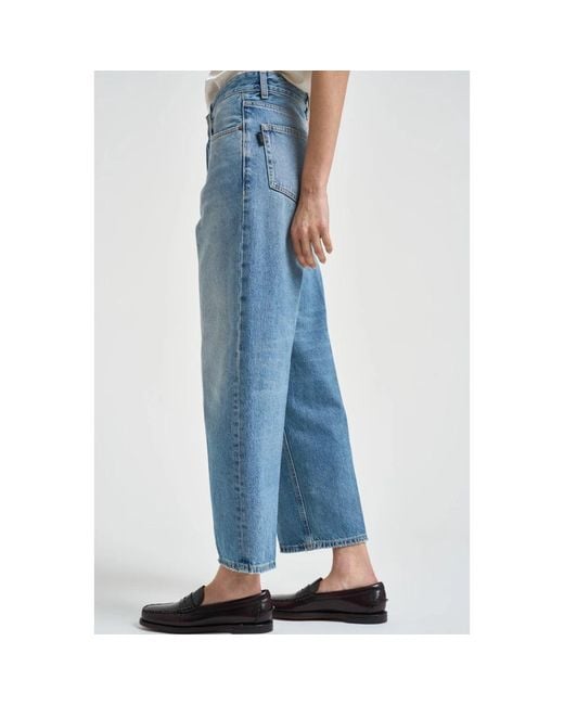 Haikure Blue Cropped Jeans