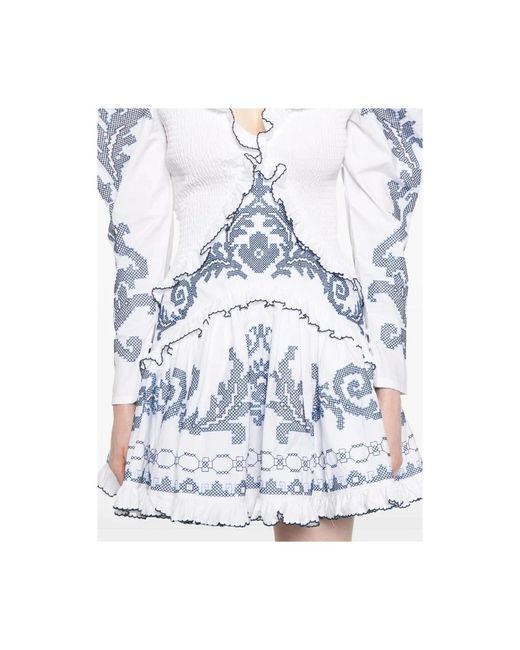 Short Dresses ALÉMAIS de color White