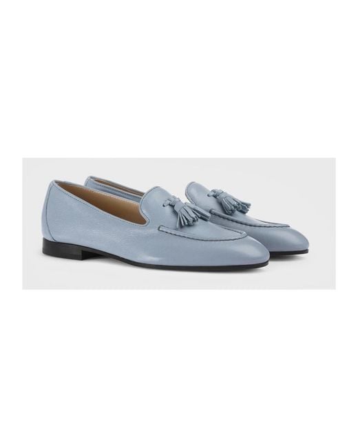 Doucal's Blue Loafers