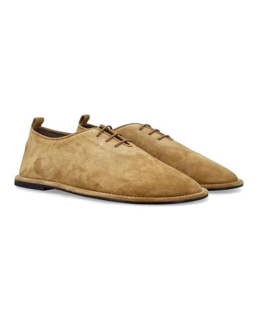 AMI Brown Laced Shoes for men