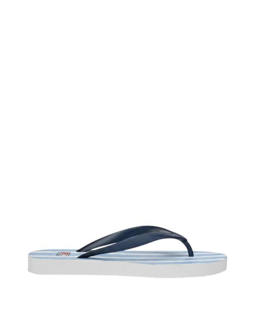 Mc2 Saint Barth Blue Flip Flops for men