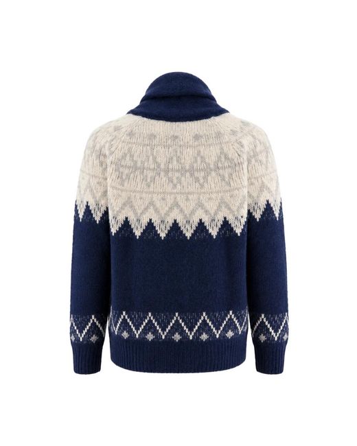 Eleventy Blue Cashmere Knitwear for men