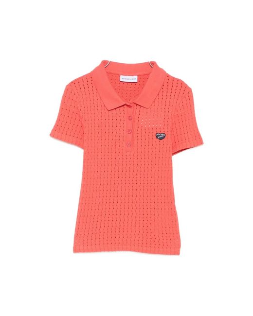 Maison Labiche Pink Polo Shirts